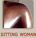 sitting woman
